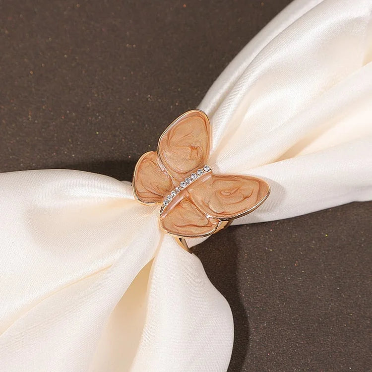 Boucle en anneau élégante, ornée de perles | un look  magnifique en quelques secondes  | Portez-la et vous recevrez des tonnes de compliments !